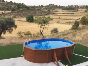 Piscina. La Masia | El Mas de Boné, Masía Rural en Valderrobres
